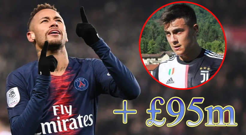 แค่คิดก็สะเด่าแล้ว เนย์มาร์ จับคู่ โด้ ม้าลายส่ง ดิบาล่า-95 ล้านปอนด์ ง้างใจ PSG